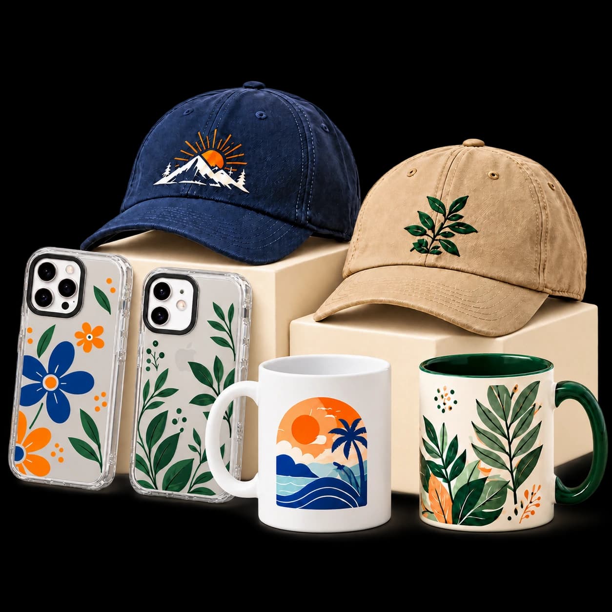 Custom printed t-shirts and merchandise - Qikink print on demand India